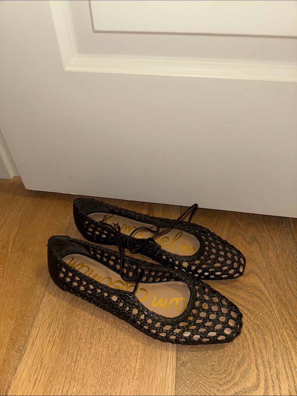 Sam Edelman Marcie Black Crochet Ballet Flat - Picture 2 of 2